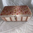 Vintage Lot Singer Sewing Basket Skirt Marker Cams Stich Discs Holder Manuels