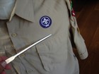 Boy Scouts Of America Men s Adult Short Sleeve Shirt Large Tiger Leader Patches