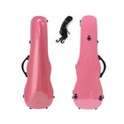 Violin Case 4 4 Full Size Fiber Glass Pink Strong Durable Strong Lightweight New