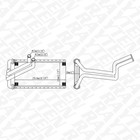 Front Heater Core For 2007-2017 Jeep Patriot Compass Dodge Journey Chrysler 200