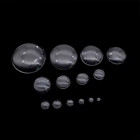 1pack Round Flat Back Glass Cabochon 12mm 20mm 25mm Transparent Clear Crystal Ca