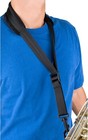 A310p 22-inch Regular Padded Saxophone Neck Strap With Swivel Snap Black