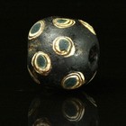 Genuine Large Medieval Byzantine Viking Layered Eye Glass Bead 8th-9th Century