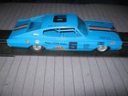Vintage 1 24 Scale 1960 s  Slot Car  Mpc  Petty Blue  Dodge Charger  Awesome Car