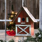 Hanging Bird House Outdoor Garden Decorative Wooden Birdhouse