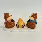 Disney Chip   Dale Roasting Acorns Over A Fire Salt   Pepper Shakers