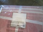 Pottery Barn Teen Windward Stripe Full Queen Quilt Red  New With Tags
