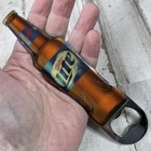 Vintage Miller Light Advertising Bottle Shaped Bottle Opener