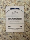 2025 Topps Finest Tom Glavine Auto  fa-tg Braves