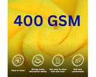 Microfiber Cleaning Cloth Car Polishing No Scratch Detailing 16x16 12 Pack 400gs