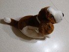 Toys R Us Animal Alley Brown Basset Hound Beagle Dog Puppy Plush 10 
