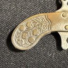 Vintage Japan Mini Metal Toy Cap Gun Pistol Novelty Works Antique Rare