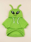 Qwinee Alien Dog Hoodie Dog Warm Jacket Coat Puppy Sweatshirt Christmas Hallowee
