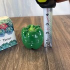 Vintage Plastic Green Pepper 60 Minute Kitchen Cooking Timer