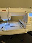 Janome Memory Craft 200e Computerized Household Embroidery Machine W  Hoop