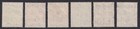Bahrain   1948-1949   Sg 51-56    bahrain Overprint    Good Used Group