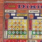 Vtg Bally Dixieland Bingo Pinball Backglass Original Arcade Excellent Condition