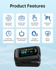 Fingertip Pulse Oximeter Blood Oxygen Monitor Pr Spo2 Reading Oxygen Meter Oled