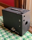 Antique Eastman Kodak No  2a Brownie Film Box Camera Model B With Manual In Box