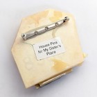 Vintage House Pins By Lucinda Charity Modernist Collectible Tree Sun Boho Pin