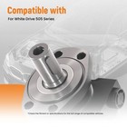 1 Pack Iron Hydraulic Motor 505300a3120aaaaa Fit For White Drive 505 Series New