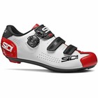 Sidi Men s Alba 2 Road Bicycle Shoes White black red Eur 44 5   Us 10