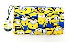 Nwt Loungefly Despicable Me Minions Cosmetic Makeup Bag  Pencil Pouch  Travel