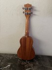 Kmise Soprano Ukulele Mahogany Brown 4-string With Case   Clip On Tuner