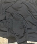 Black Long Sleeve Cropped Dance Top Adult Small medium