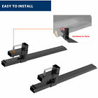 60  4000 Lbs Clamp On Pallet Forks For Bucket Tractor Loader Skid Steer Heavy