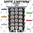 1967-1972 Chevy Truck Analog Wl6003b White Faceplate Backlit Blue Led s Usa Made