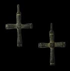 Certified Authentic Ancient Crusader Medieval Jerusalem Find Cross Pendant Rare