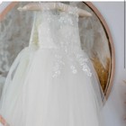Ellie Dresses Flower Girl 3t Lace Tulle Skirt Sweetheart Neckline Retail  126