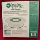 Wilton Trim-n-turn Ultra Cake Decorating Turntable Cake Decorating Stand In Box