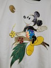 Vintage Walt Disney World Exclusive Mickey Mouse 50 50 1990s T-shirt Rare Womens