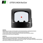 Edc 3 Moa Mini Red Dot Sights Otter For Rmsc Cut Hellcat Pro Osp Shield Plus 9mm
