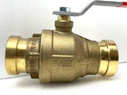 2 5  Full Port Brass Ball Valve  5020abx Dzr Lf Ezpress 200wog 21-07