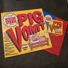 Howard Stern Pig Vomit 1993 Promo Lp Record Photo Flat 12x12 Poster   Flyer Lot