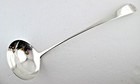 Antique Coin Silver Coffin End 14 1 2    Ladle Robert Wilson New York C  1805 Rare