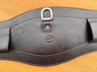 Western Saddle Rear Flank Roper Style Center Strap   Back Cinch   Dark Oil