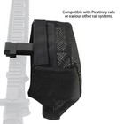 Brass Shell Catcher Net With Picatinny Rail Mount Heat Resistant Mesh Universal