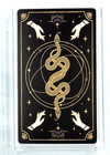Classic 22 Tarot Card Deck Water Resistant Gold Foil Slide-open Acrylic Box New