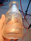 Vintage Benson Milk Bottle 1 Pint