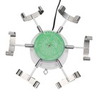 Automatic Watch Winder Watch Test Machine With 6 Hanging Stand Green U  