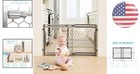 Extra Wide Safety Gate For Babies   Pets - Pressure Mounted  28-42 