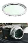Camera Ultra Slim Mrc Uv Lens Hd Multi-coated Filter Silver Universal Fillter
