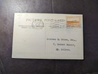 1943 England Channel Islands Postcard First Day Cover Fdc To St Helier Jersey