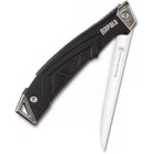 Rapala Folding Knife 5  Stainless Steel Fillet Blade Rubberized Synthetic Handle