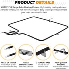 Range Oven Bake Element For Whirlpool Wfe710h0as1 Wfe745h0fh1 Wfe715h0eh0
