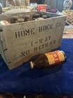 Mini Unique 1 Way Crate   Bottle Home Brew Duraglas Paper Label Beer Brewing Hb